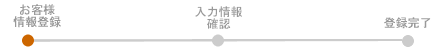 お客様情報登録
